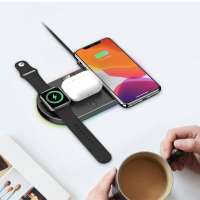 New Arrival Fast Wireless Charging Charger For Mobile Phone/Watch/Headset Qi 15W 4 In 1 Universal Wireless Charger