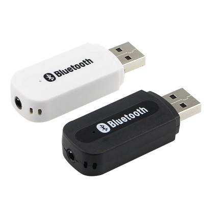 BT-163 Bluetooth Audio Receiver Adapter Wireless Music A2DP Dongle with 3.5mm jack AUX Music Receiver USB charging